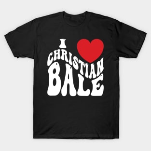 I Heart Christian Bale v5 T-Shirt